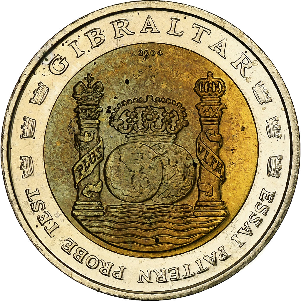 Gibraltar,
2 euro,
Modele fantezie euro