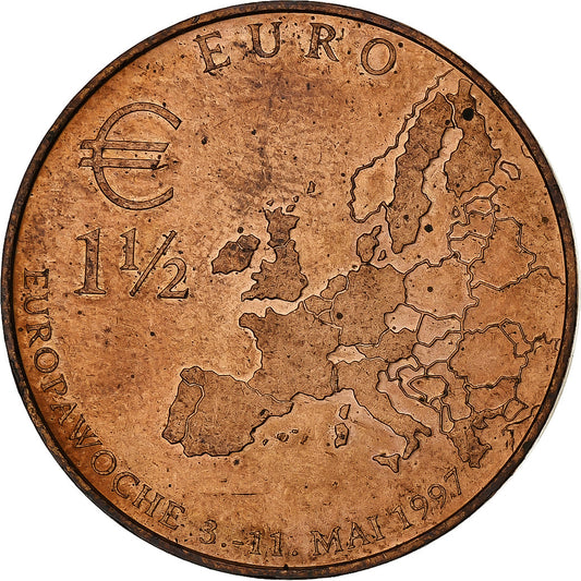 Germania,
1-1/2 euro,
1997