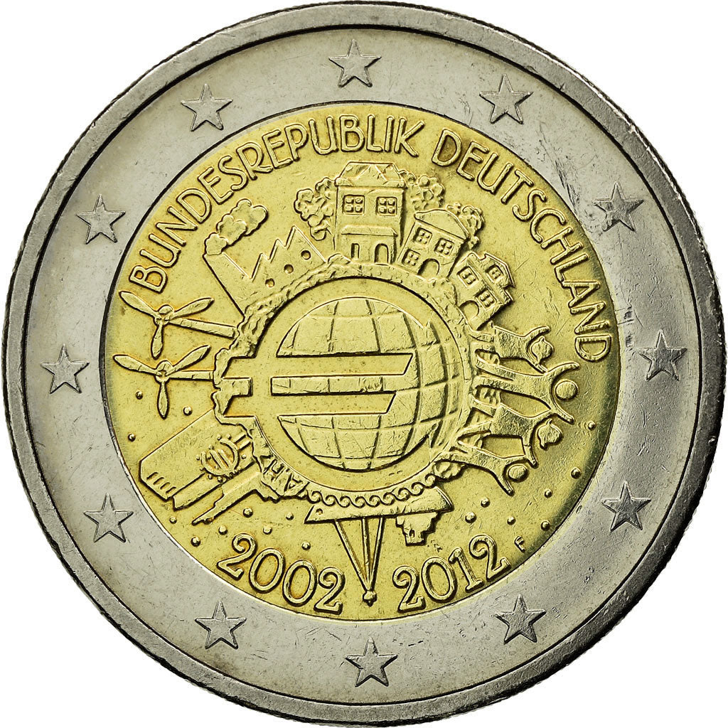 GERMANIA - REPUBLICA FEDERALA,
2 euro,
Moneda euro