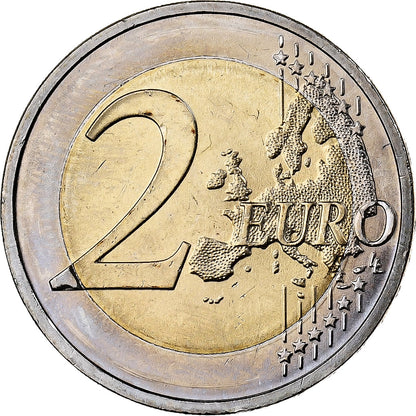 Germania, 
  
  2 euro, 
  
  Chute du mur de Berlin