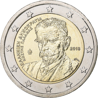 Grecia, 
  
  2 euro, 
  
  2018